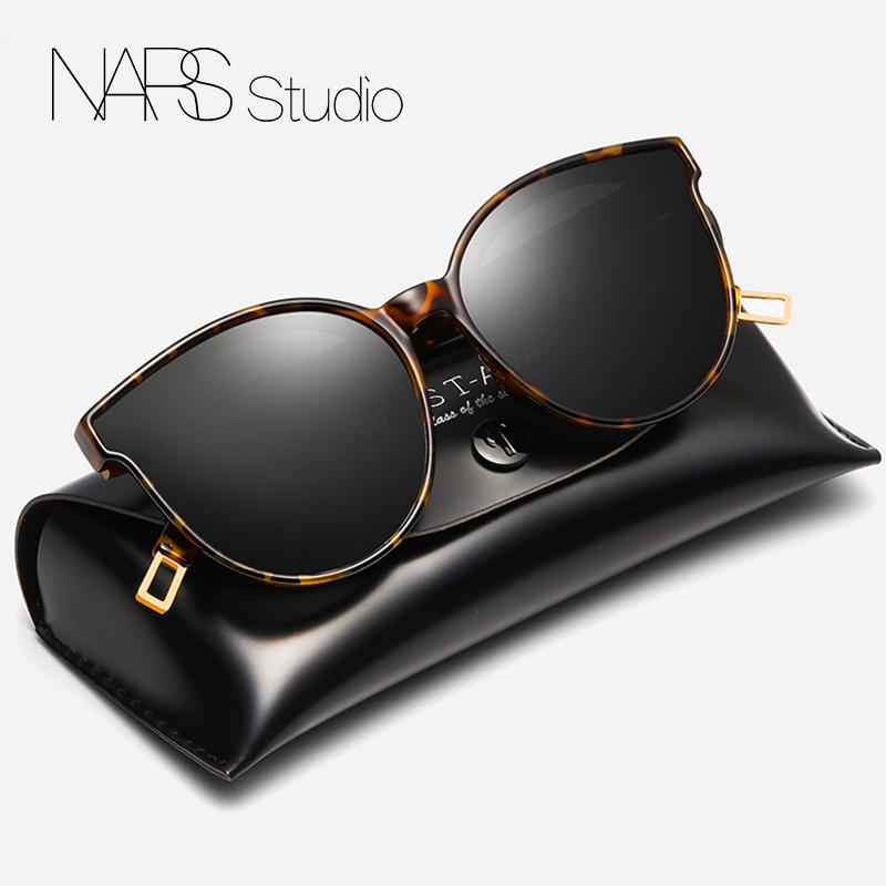 Indistinct sunglasses women 2021 new trendy high-end feeling round-faced net red sunglasses ins cool street shoot fashion