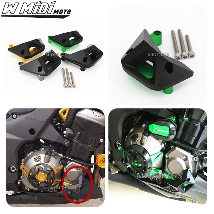 Suitable for Kawasaki Z900 Z1000 z900rs modified anti - wrestling engine anti - wreck engine protective tub cover