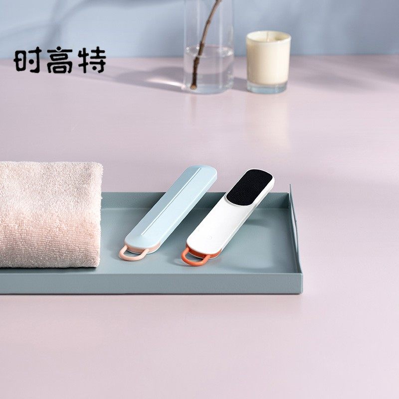 Foot scrubbing brush grinding foot stone to remove dead skin calluses heel cuticle pedicure artifact wash foot brush cleaning brush