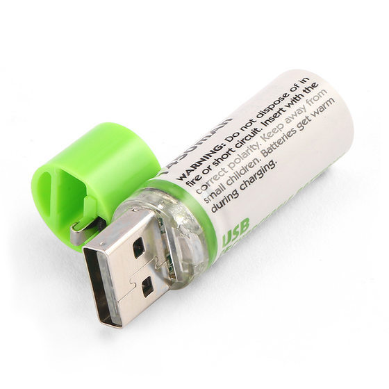 USB 충전식 5번 충전식 배터리 7개는 1.5V 대용량 도어 잠금 장치를 대체합니다. 장난감 마우스 특수 쓰레기통