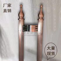 Spot promotion bronze glass door handle modern simple door handle wooden door handle store big handle