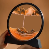 Творческий декомпрессия песочных часов Создание песчаного живописи