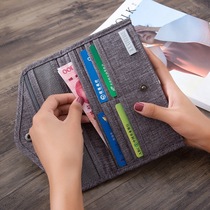 Multi-Function Card package ID bag waterproof travel passport bag abroad hand-held passport holder manufacturer can be determined