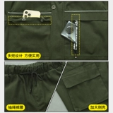 Износостойкий хлопковый демисезонный комбинезон, защита от ожогов, осенний сезон, увеличенная толщина