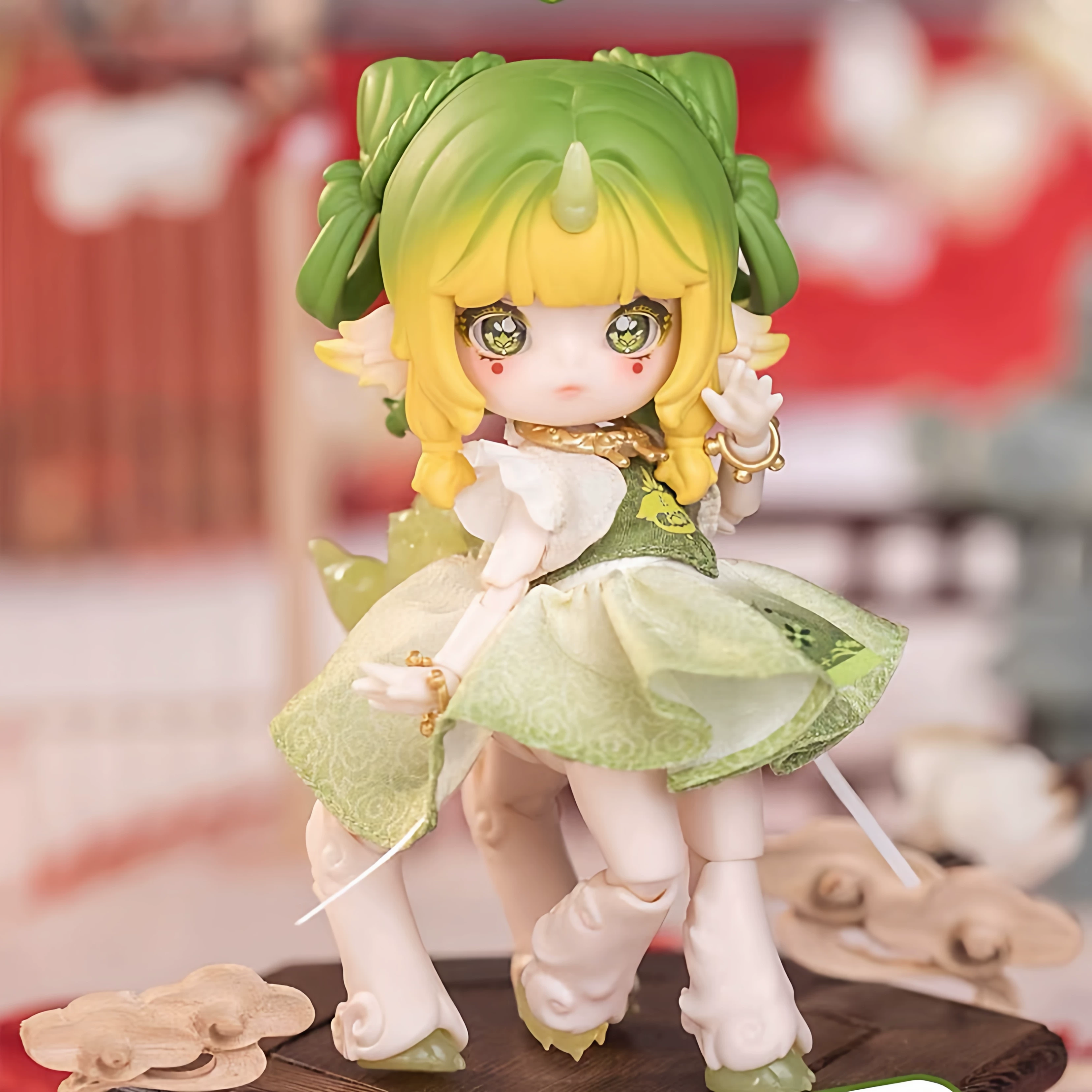 Коробка сокровищ Пенни эвкалипт-обработанная Wanling иллюстрационная серия bjD слепая коробка Год Лошади подарок на Новый год подвижная кукла конечная коробка