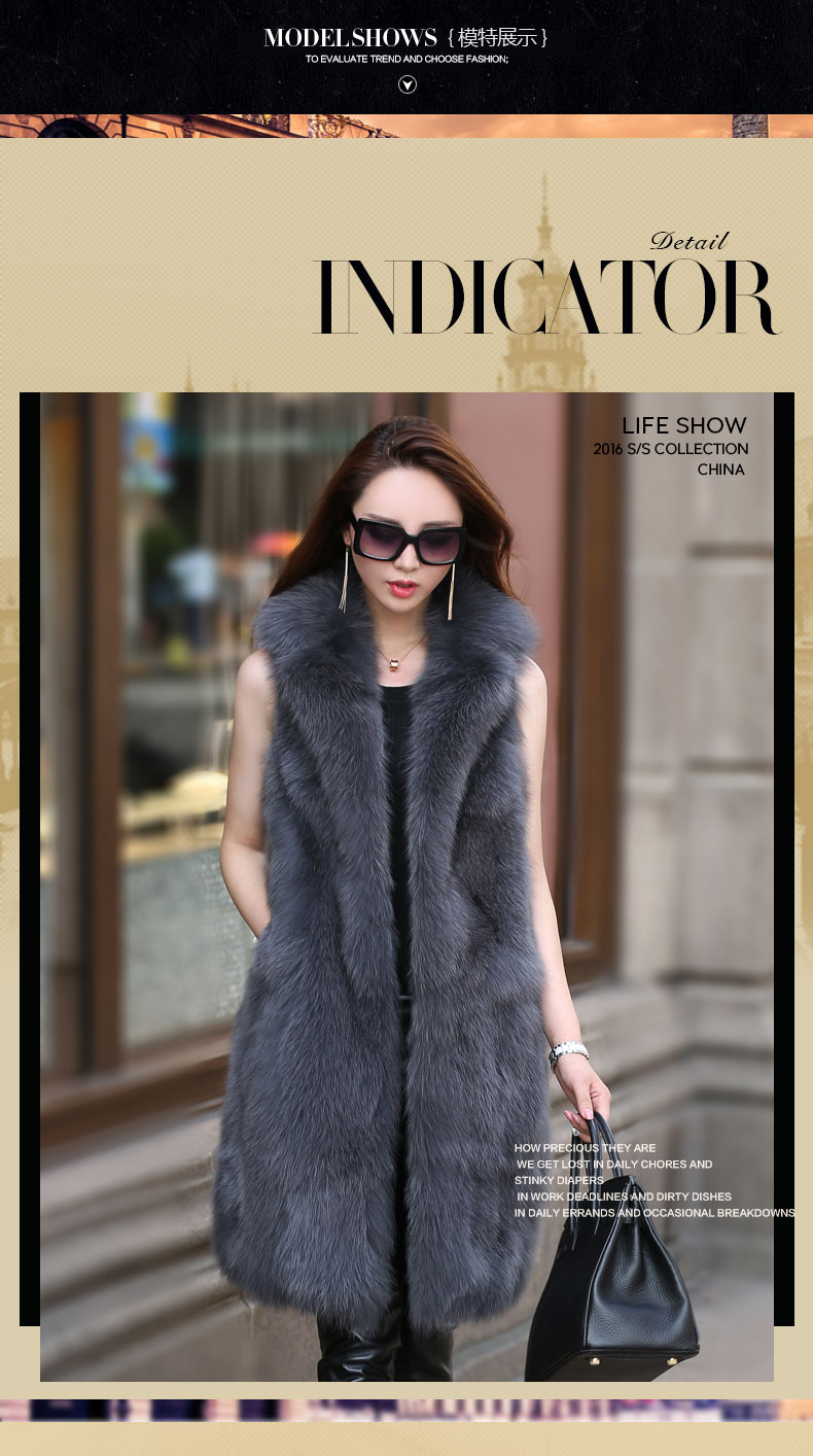 Manteau de fourrure femme - Ref 3173334 Image 15