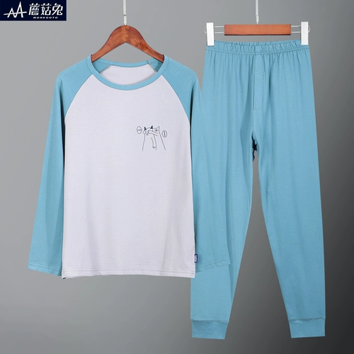 Термобелье для мальчиков, штаны, пижама, нижнее белье, осенний комплект, свободный крой