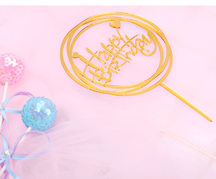Net bánh đỏ trang trí gương acrylic chèn bóng bàn tráng miệng Flamingo trang trí trang trí - Trang trí nội thất trang trí phòng ngủ nhỏ