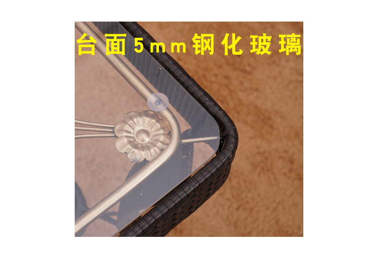 Wicker ghế bàn cà phê ba bộ ghế chủ tịch ban công bảng và ghế dệt ghế năm mảnh ngoài trời đồ nội thất patio rèn sắt phòng chờ ghế ghế ban công