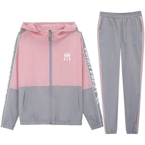 Комплект, осенний спортивный костюм, подходит для подростков, по фигуре, 2021 года, в западном стиле