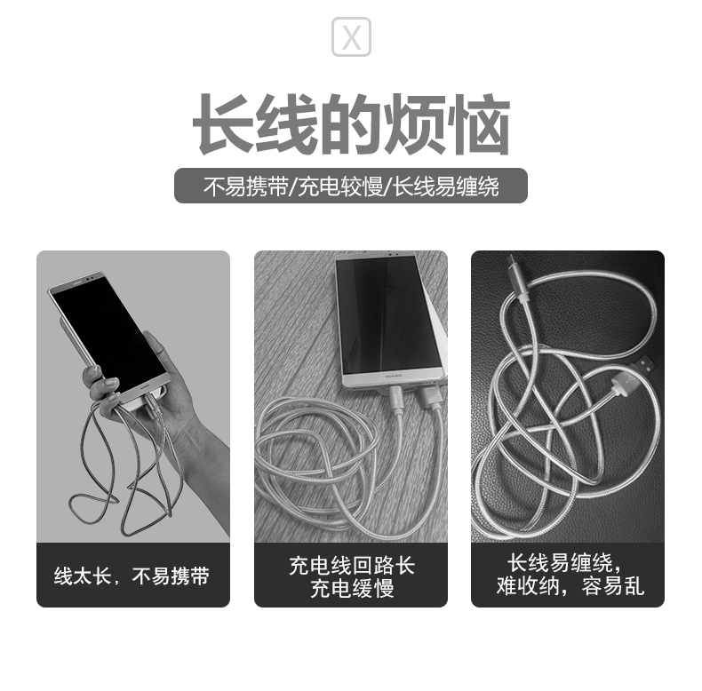 【天天】蘋果數據線短iphone充電線6六8plus器充電寶短款6s安卓type-c彎頭迷你x手機