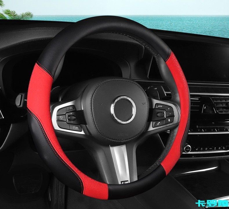 Da lăng bìa mùa hè mô hình nam và nữ dễ thương lưới đỏ trượt hấp thụ mồ hôi gió ins bộ handlebar