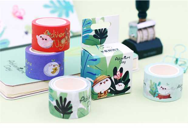 Cỏ dài Yan Tuấnzi Adventure loạt phim hoạt hình giấy băng anime hai nhân dân tệ xung quanh tài khoản văn phòng tay TZ18009 những hình sticker cute