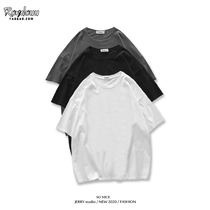 Net red ins Super fire short sleeve T-shirt female 2021 summer new Korean loose student couple half sleeve shirt tide