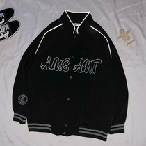 Baseball clothing coat womens ins tide spring and autumn 2021 New Korean version of loose students Joker Harajuku wind thin jacket