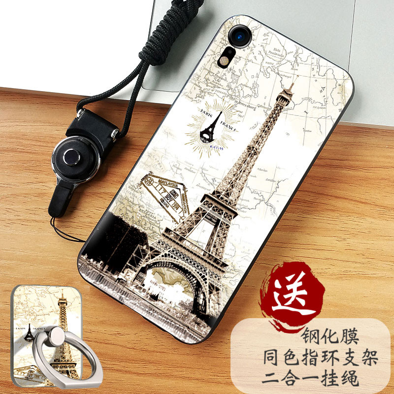 Vỏ điện thoại di động Apple XR vỏ điện thoại di động iphoneXR bảo vệ chà toàn bộ vỏ silicon mềm chống vỡ bao gồm cả nam và nữ - Phụ kiện điện thoại di động sỉ phụ kiện điện thoại