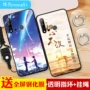 Ốp lưng điện thoại di động Huawei nova5i màu đỏ vỏ GLK-AL00 vỏ bảo vệ chống rơi mờ mềm dẻo cá tính nam nữ tùy chỉnh - Phụ kiện điện thoại di động ốp lưng oppo reno