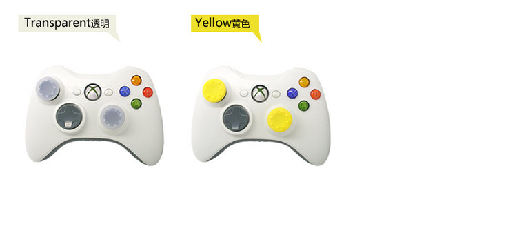 PS4 XBOX360 ONE PS3 PS3 Beitong xử lý nắp bảo vệ chống trượt bên trái và bên phải nắp bảo vệ môi trường - XBOX kết hợp tay cầm rapoo v600s
