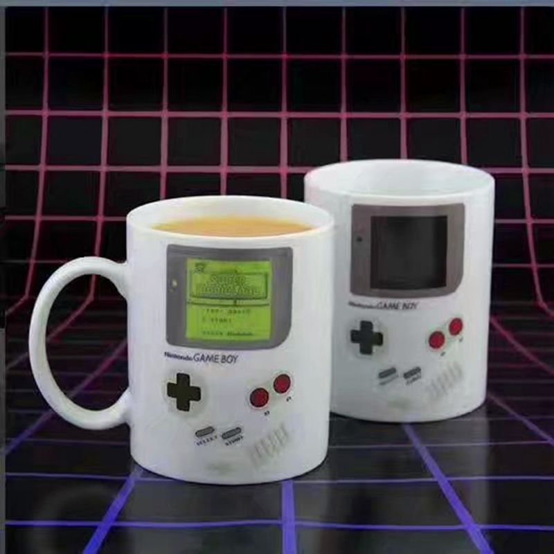 Game Boy Mug OVER 2017 Retro Nintendo Console Water Glass Mark Cup Coffee Cup Teacup Changes