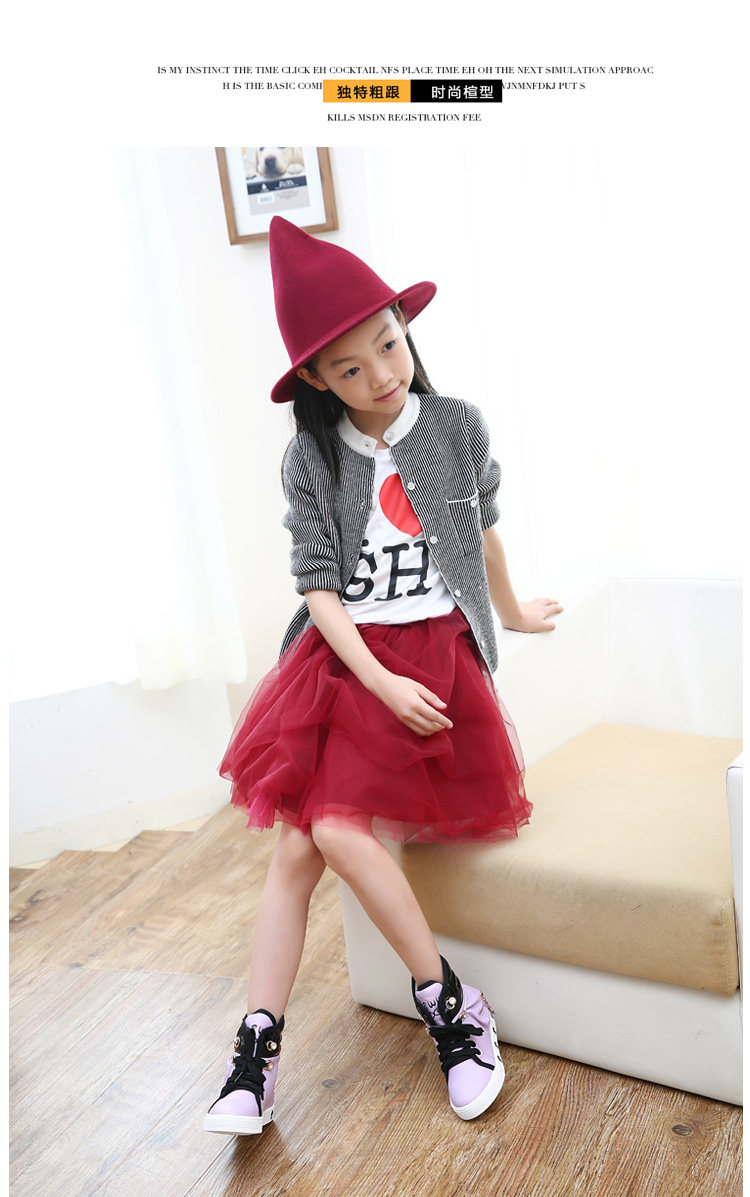 Chaussures enfants pour printemps - semelle caoutchouc - Ref 1038960 Image 9