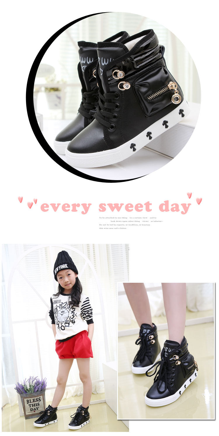 Chaussures enfants pour printemps - semelle caoutchouc - Ref 1038960 Image 30