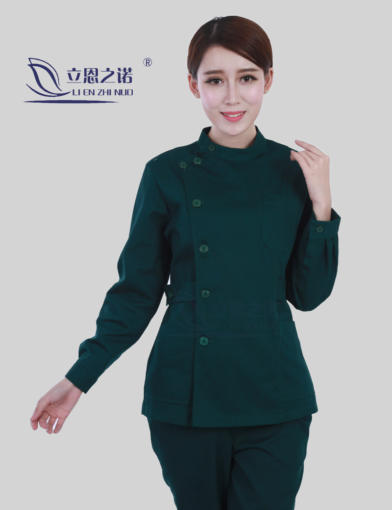 Lienzhino nurse suit Male and female stomatologist suit Two-piece suit ICU blue winter and summer dental work clothes