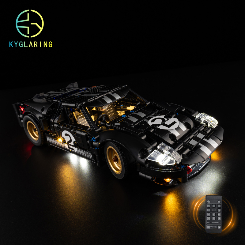 Ky Can Be Used for Lego 42223 1966 Ford Gt Le Mans Racing Car Led Building Block Toy Lighting