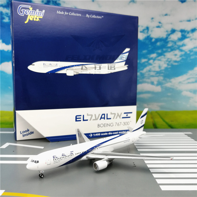 GeminiJets GJELY1270 Israel Airlines B767-300ER 4X-EAN 1:400