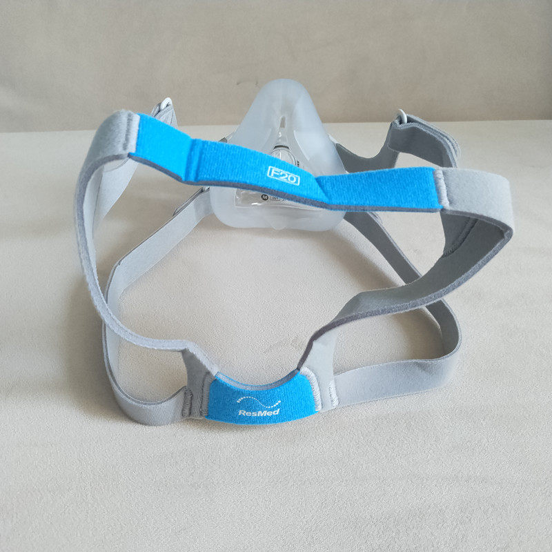 Медицинский санитарный материал 进口瑞思迈airfit f20口鼻罩轻便呼吸机全脸面罩s9/s10呼吸面罩