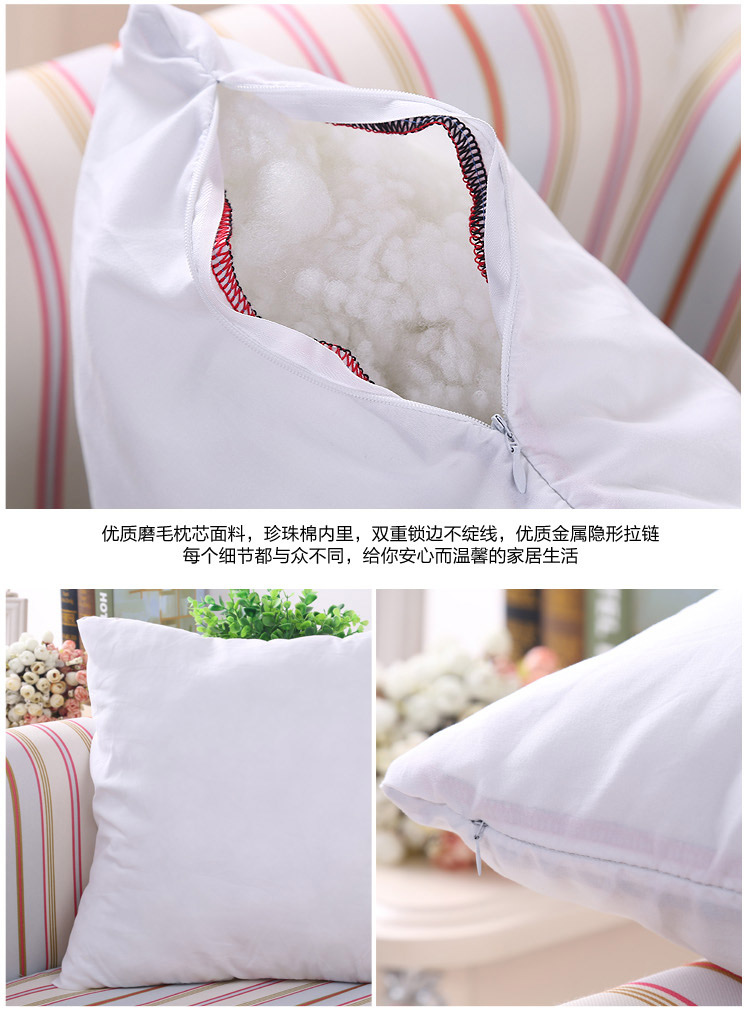 Mông Cổ tháng bông đệm bao 65X65 tuba vuông cũ bìa gối thô mà không cốt lõi của mỗi kích thước có thể được tùy chỉnh - Trở lại đệm / Bolsters gối ghế