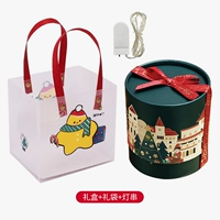 Зеленый замок, льняная сумка