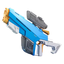 2024 summer new product electric burst water gun self-integrated lithium battery large capacity cool beach water toy