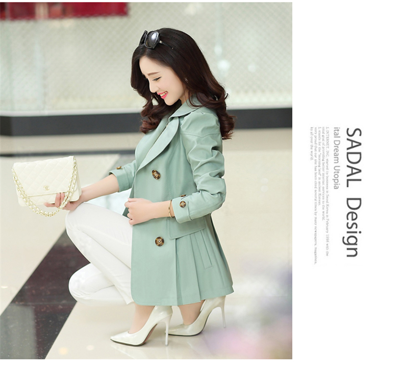 Trench pour femme      en Coton en Coton - Ref 3225715 Image 29