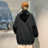 Толстовка с капюшоном, дизайнерская куртка для влюбленных, оверсайз, тренд сезона