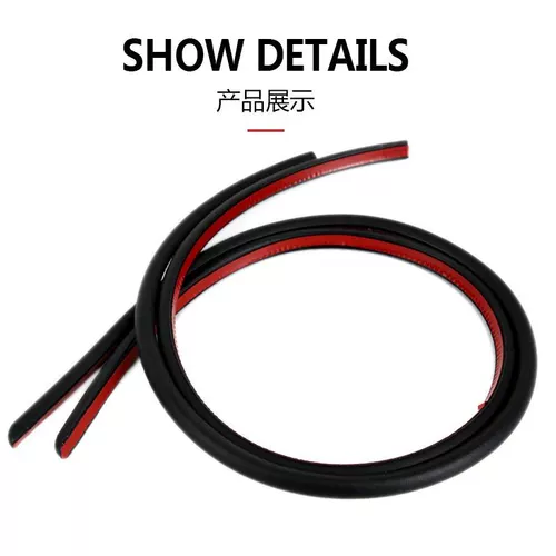 Auto B -Питочная герметичная дверь вниз звуковой барьер Универсальный дверной шар с плотным герметичным пыли -защищенным шумоподавлением Модифицированная отключенная резиновая полоса