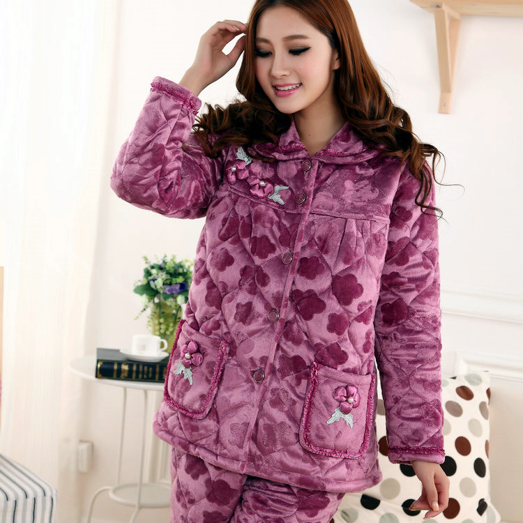 Peignoir jeunesse Quilted nuisette violet 8823 - Ref 599802 Image 31