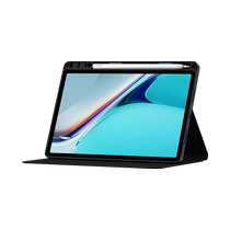 Suitable for Huawei matepad11 tablet protective cover with pen slot 11 inches suitable for mate computer case pad leather case business office silicone anti-fall 2021 new all-inclusive trendy shot 9