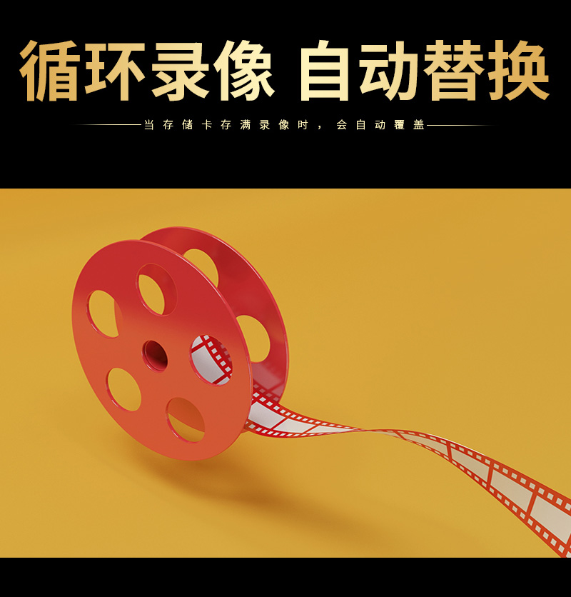 Máy ghi âm lái xe máy VOERH tầm nhìn ban đêm HD góc rộng thể thao chống nước camera trước và sau ống kính kép - Xe máy Rider thiết bị gang tay xe may