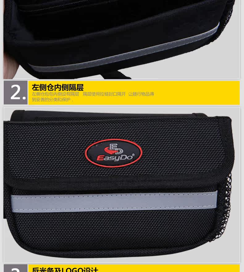 Sacoche pour vélo EASYDO - Ref 2214797 Image 9