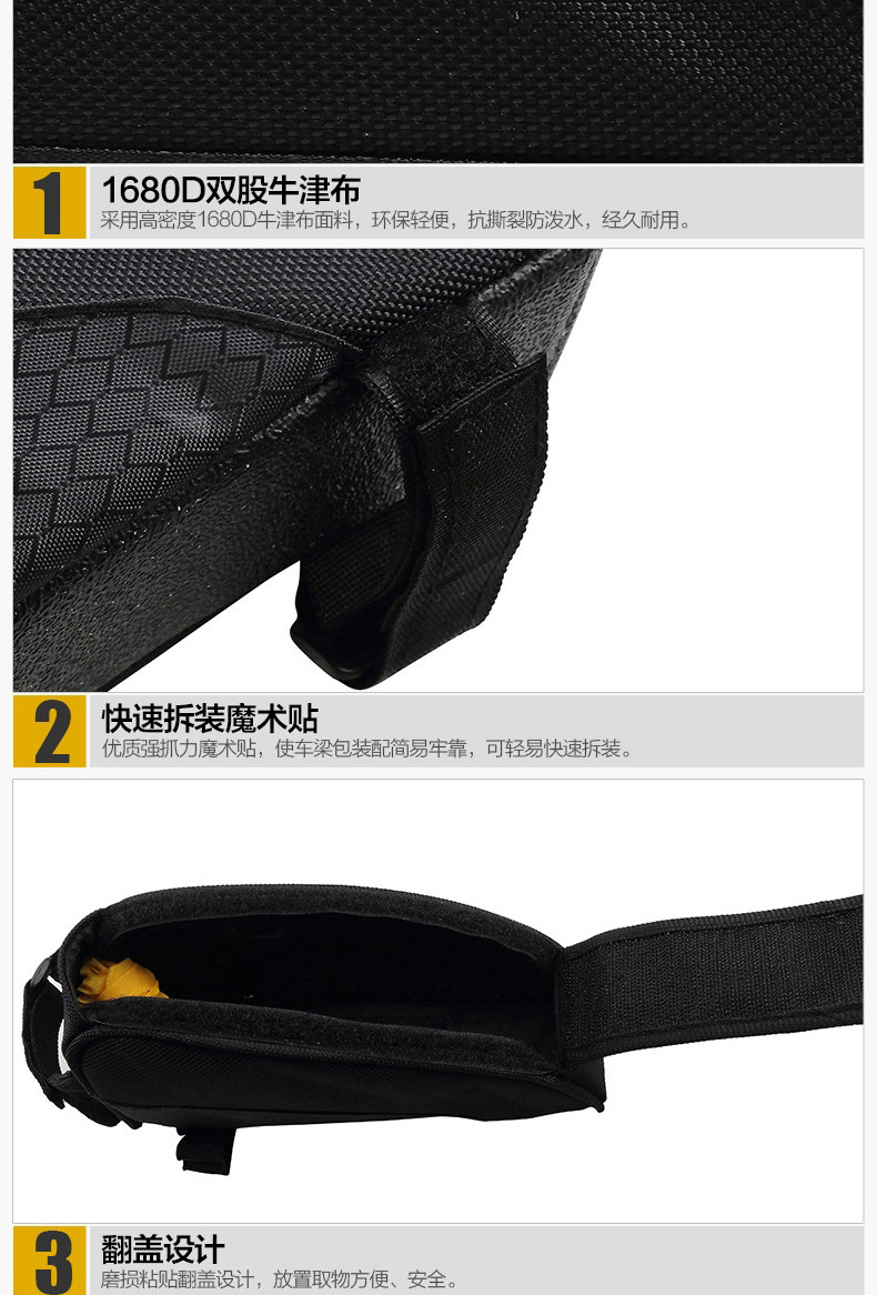 Sacoche pour vélo mixte EASYDO - Ref 2217899 Image 12