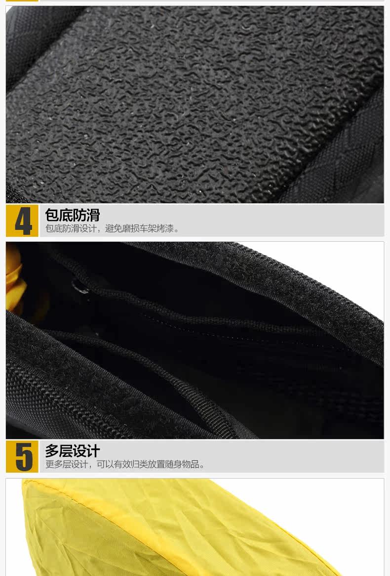 Sacoche pour vélo mixte EASYDO - Ref 2217899 Image 13