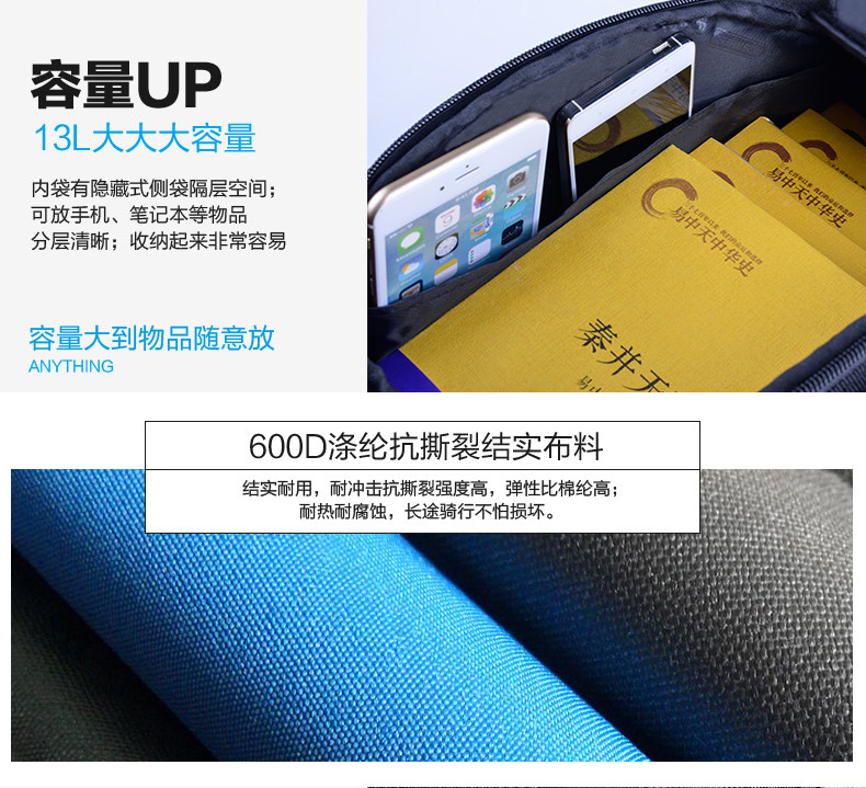 Sacoche pour vélo mixte ROSWHEEL - Ref 2232266 Image 12