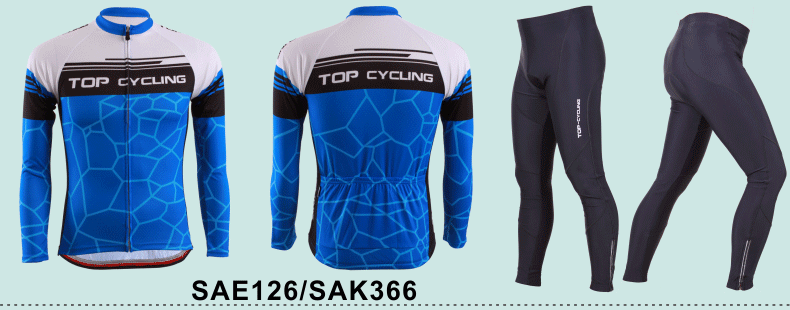 Tenue de cyclisme mixte TOP CYCLING - Ref 2229718 Image 43
