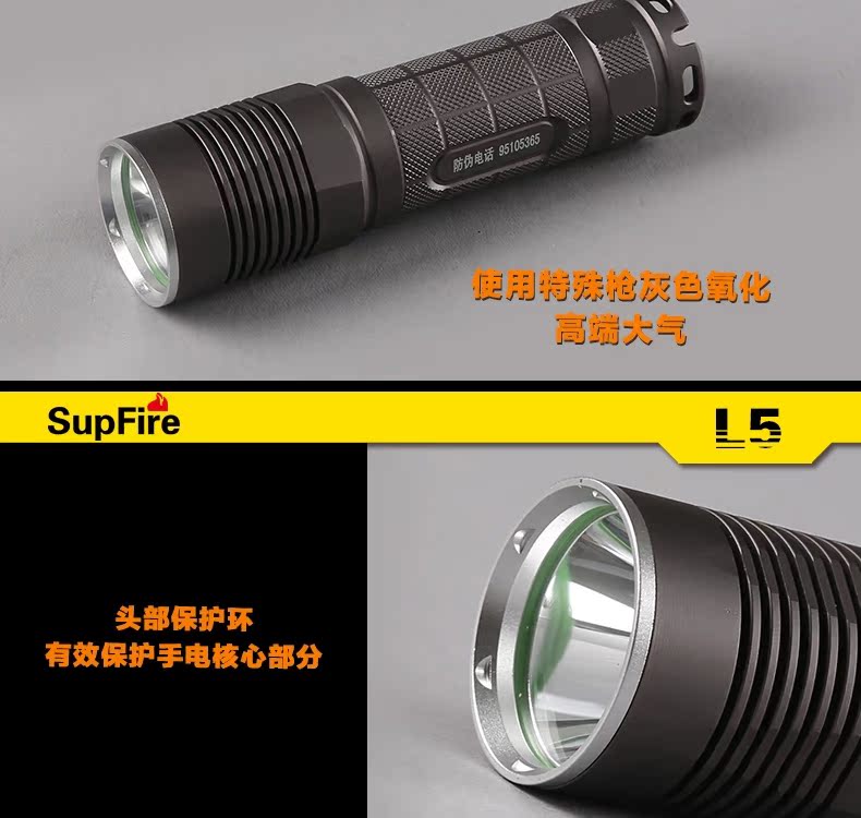 Lumière vélo SUPFIRE - phare - Ref 2399289 Image 15