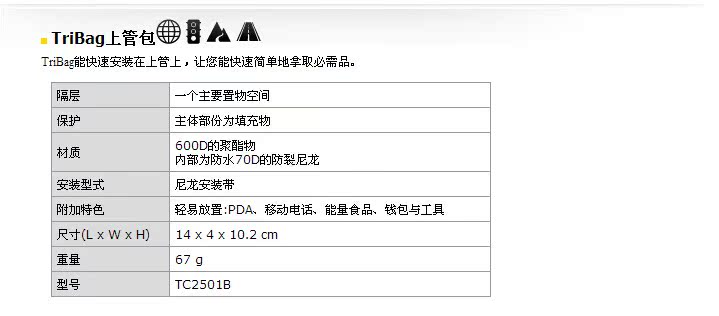 Sacoche pour vélo mixte TOPEAK - Ref 2232372 Image 7