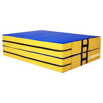 High jump mat Taekwondo martial arts somersault mat gymnastics rock climbing anti-fall mat waterproof folding sponge mat