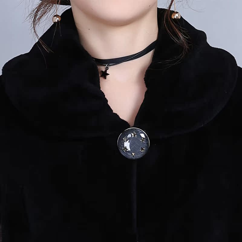 Manteau de fourrure femme NERAZZURRI - Ref 3173860 Image 5