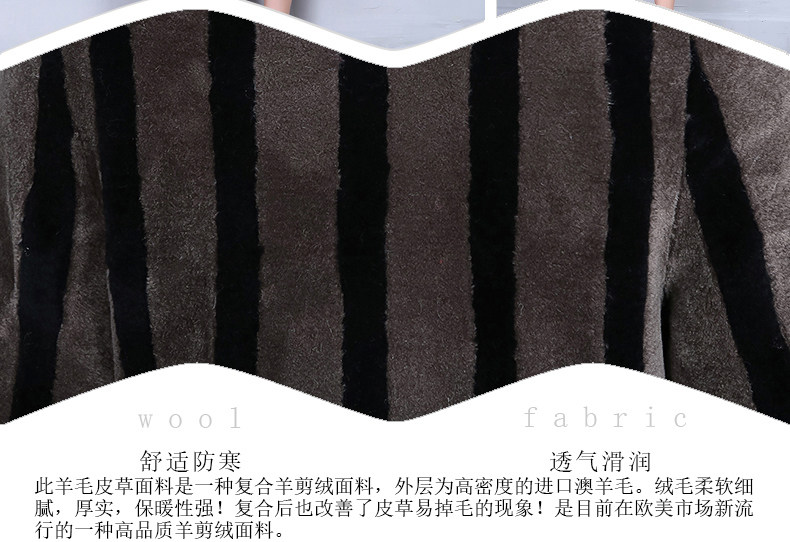 Manteau de fourrure femme NERAZZURRI - Ref 3171930 Image 9