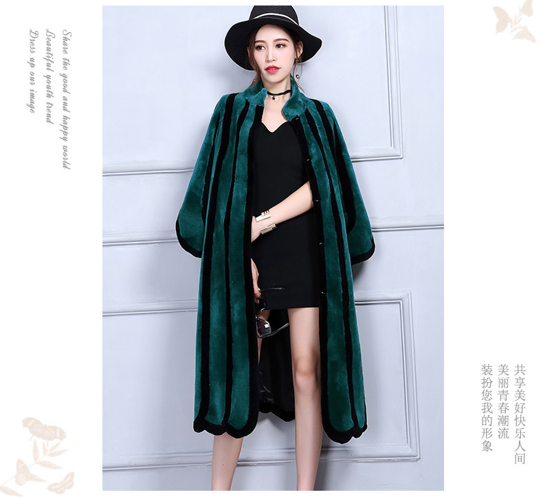 Manteau de fourrure femme NERAZZURRI - Ref 3171930 Image 16