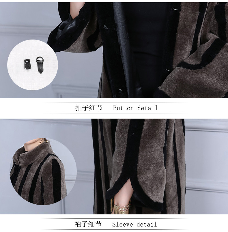 Manteau de fourrure femme NERAZZURRI - Ref 3171930 Image 28